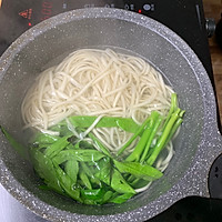 蒜头口蘑牛肉小面 金龙鱼活性发酵空心面的做法图解12