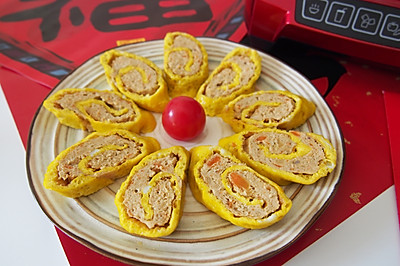 黄金鸡肉卷