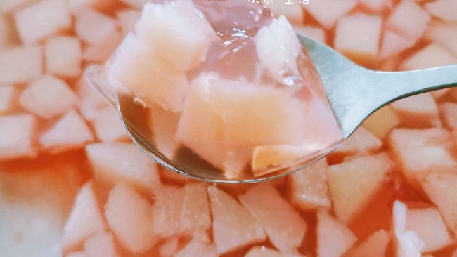 夏日最爱——蜜桃果冻的做法