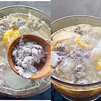 生汆牛肉丸子汤— 秋冬季养生必备的做法图解10