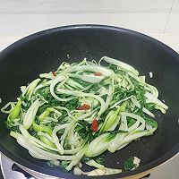 #金龙鱼橄榄油调和油520美食菜谱#【蒜蓉小青菜】的做法图解5