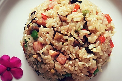 培根香菇炒饭
