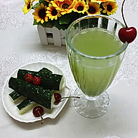 黄瓜蜂蜜汁#豆果魔兽季邪能饮料#的做法图解10