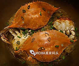 莫家码头：家常螃蟹粉丝煲的做法