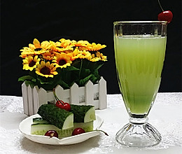 黄瓜蜂蜜汁#豆果魔兽季邪能饮料#的做法