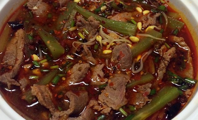 水煮牛肉