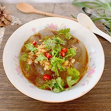 #刘畊宏女孩减脂饮食#清凉消暑必备-凉拌沙根粉
