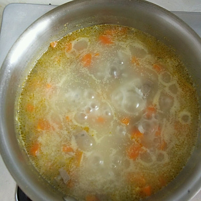 胡萝卜猪肝粥