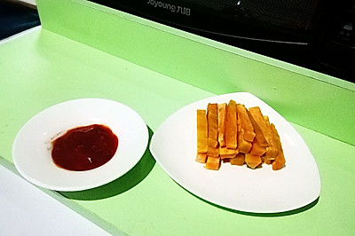 烤箱零食#烤地瓜条