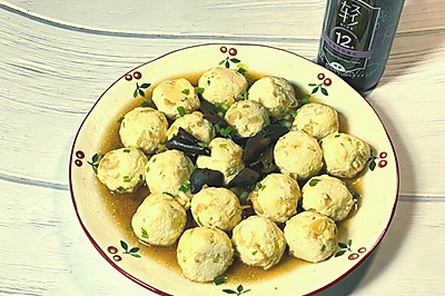 不加肉的豆腐丸子