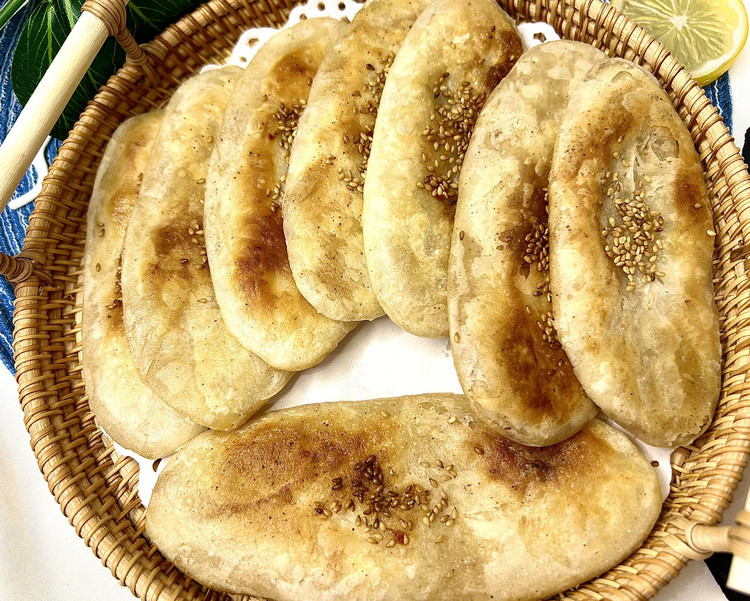 牛舌饼（电饼铛版）的做法