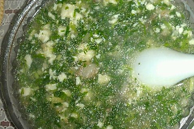 荠菜豆腐羹