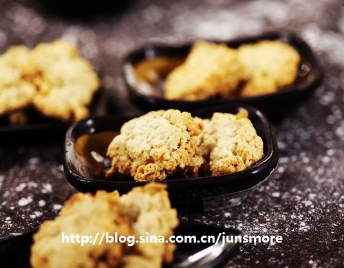 既简单又营养的酥饼--椰蓉燕麦酥饼