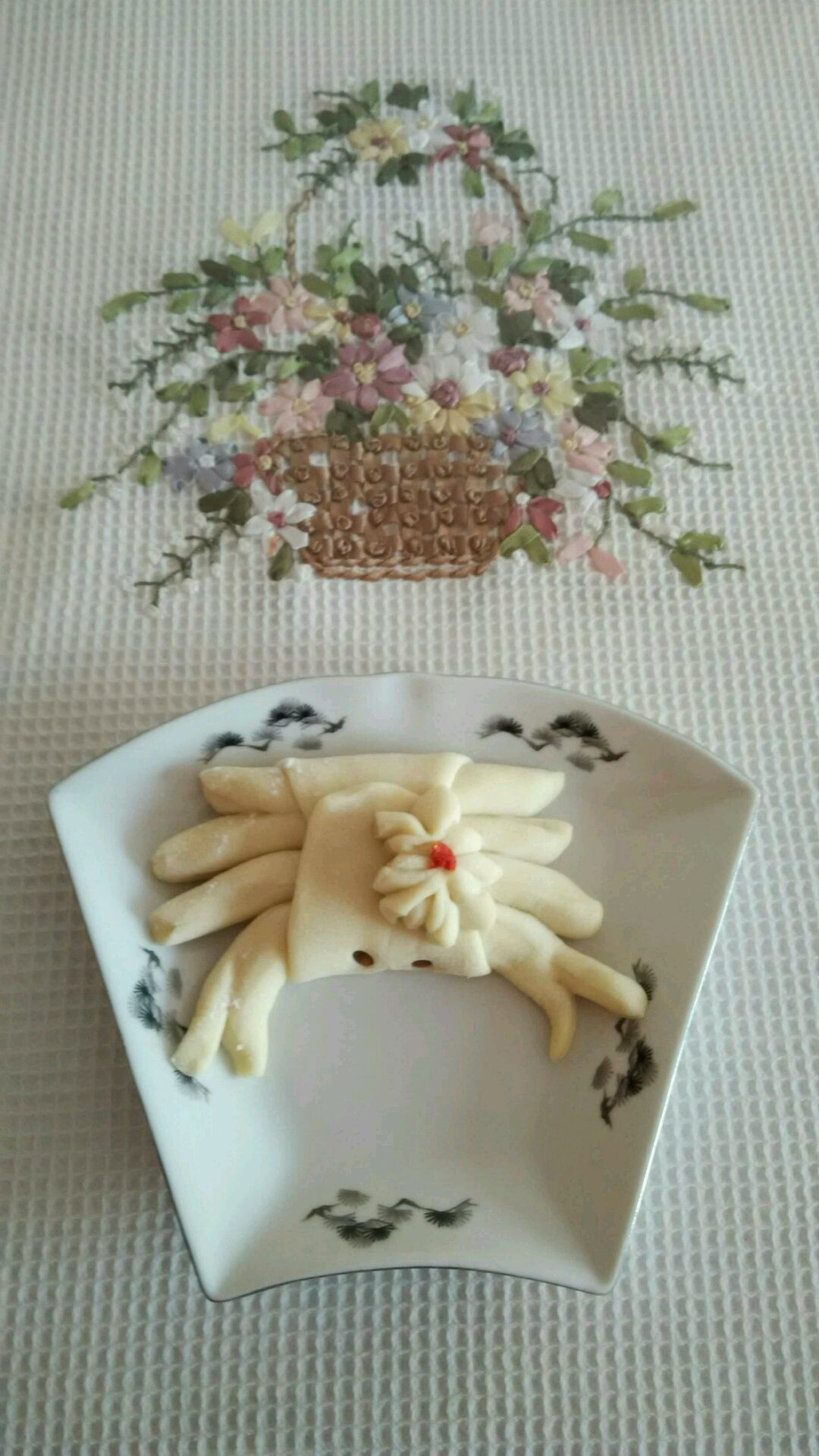 多种蔬菜做的花样花卷#煕悦食品高筋小麦粉#的做法图解17