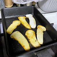 黄油煎松茸的做法图解4