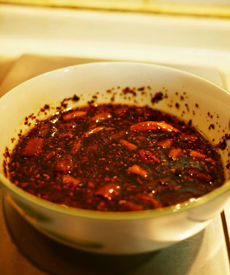 热油海椒－辣椒油的做法