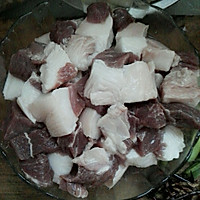 干豆角炖红烧肉的做法图解2