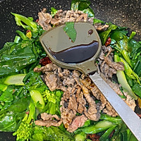 芥蓝炒牛肉的做法图解10