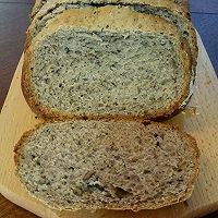 黑芝麻核桃仁奶香面包的做法图解7