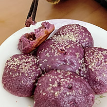 电饭锅紫薯面包