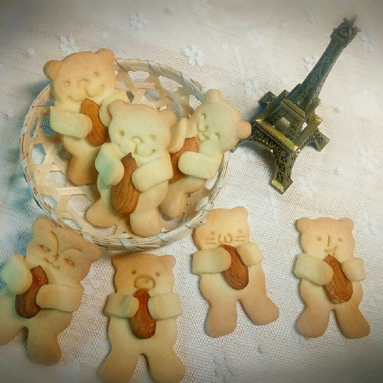 小熊坚果饼干的做法
