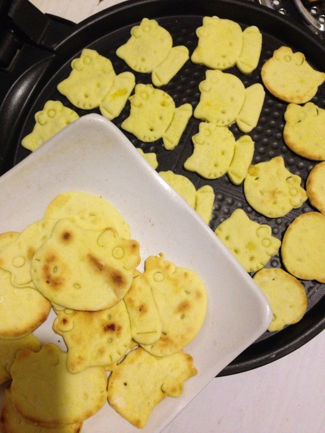 电饼铛做黄油饼干的做法