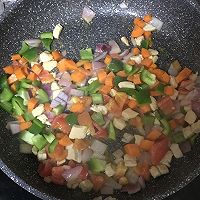 茄汁鸡肉焖饭的做法图解4