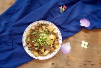 #东古滋味 幸福百味# 腌豇豆坛子肉焖土豆的做法