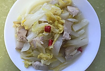 家常圆白菜炒肉的做法