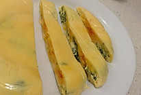 宝宝辅食：南瓜鸡蛋菠菜糕的做法