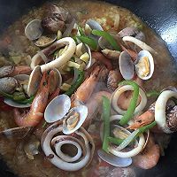 亚亚·咖喱海鲜饭的做法图解8