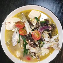 海鱼豆腐汤