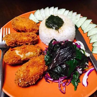 香炸鸡翅饭