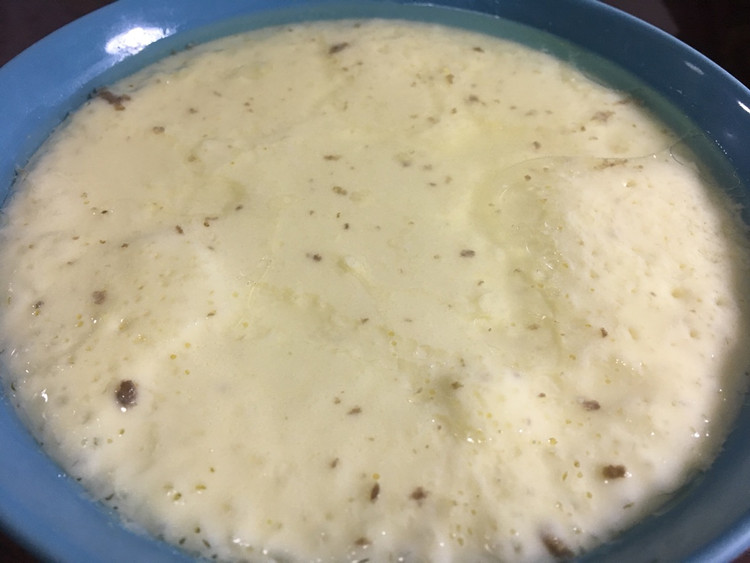 排骨汤蒸蛋的做法