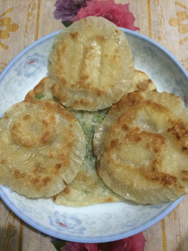 苹果香蕉葱花饼的做法