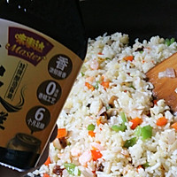 虾仁蛋炒饭#酱香鲜#的做法图解9