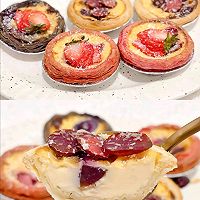 #烘焙美学大赏#三色水果蛋挞的做法图解3