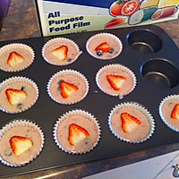 草莓蓝莓蛋糕loaf～的做法图解5