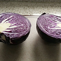 爽口减脂小凉菜--拌紫甘蓝的做法图解2