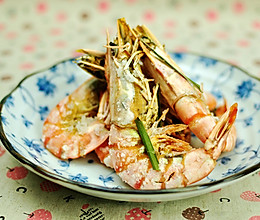 香茅海盐烤大虾的做法