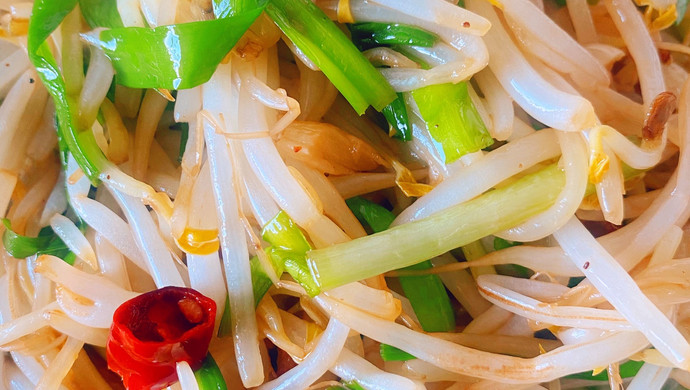 炝炒豆芽