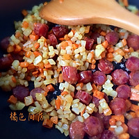 土豆腊肠炒饭（懒人版）的做法图解3