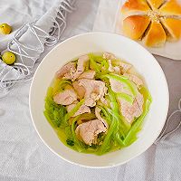 #下饭红烧菜#包芥肉片汤的做法图解6