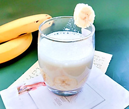 #爱乐甜夏日轻脂甜蜜#香蕉牛奶的做法