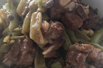 排骨炖豆角