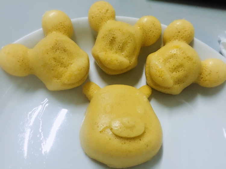 南瓜鸡蛋米糕（宝宝辅食）
