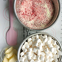 草莓牛轧糖（棉花糖版）的做法图解1