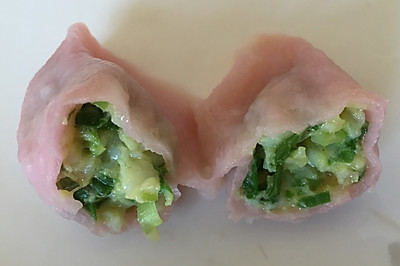 韭菜鱼肉饺子
