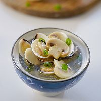 #立冬第一补#鲜掉眉毛的口蘑白贝汤的做法图解12