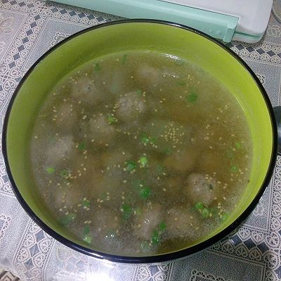 冬瓜肉丸子汤